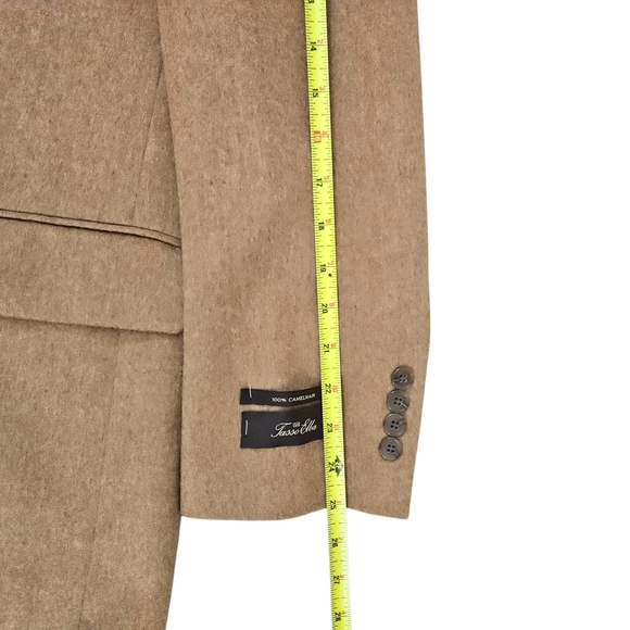 NWT Tasso Elba 100% Camelhair Tan Men's Sport Jacket R41 - Picture 11 of 15